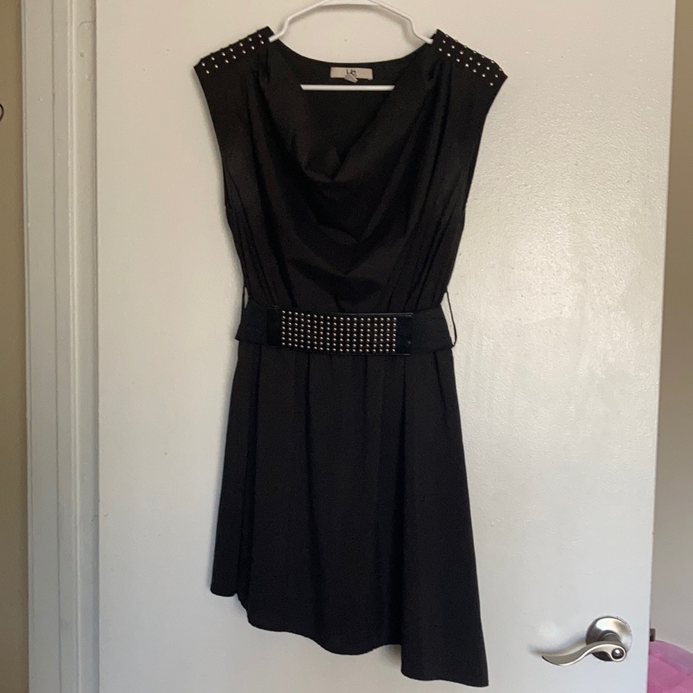 Black cocktail dress